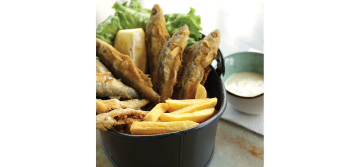 FISH & CHIPS  300 gr  