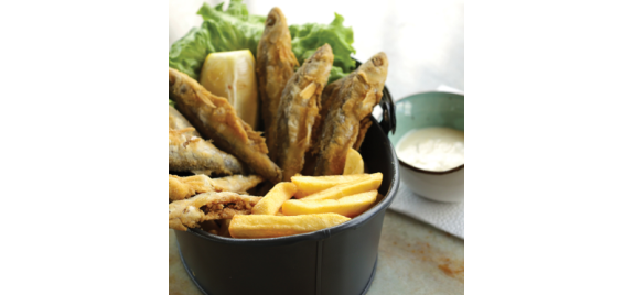 FISH & CHIPS  300 gr  