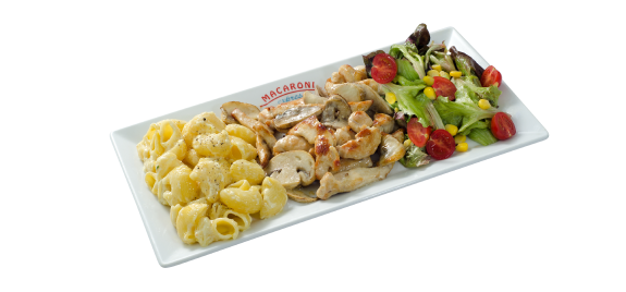 Mish Pule Me Këpurdha dhe Krem